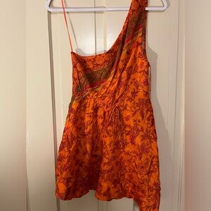 Free People One Shoulder Blouse